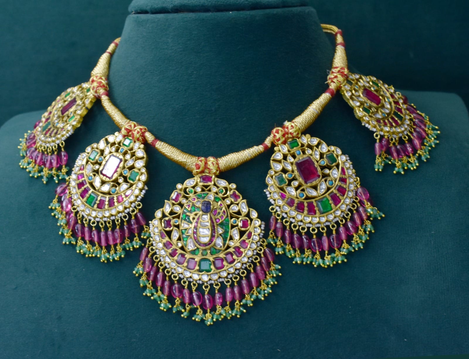 Mewari Peacock Kathla