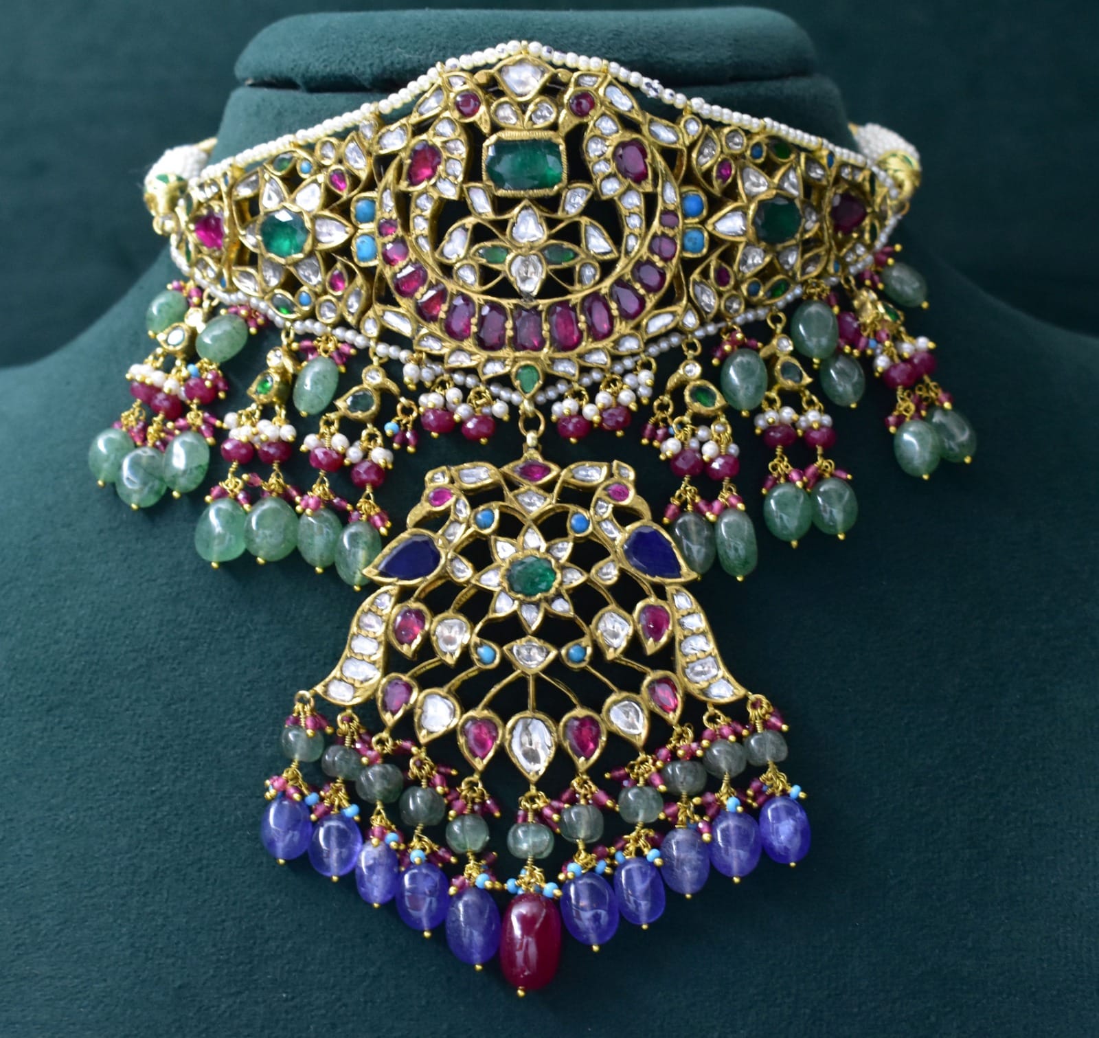 The Nilambar Pearl Drop Choker